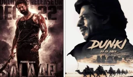 Shah Rukh Khan Dunki Vs Prabhas Salaar Box Office Clash Www.thehindi.in