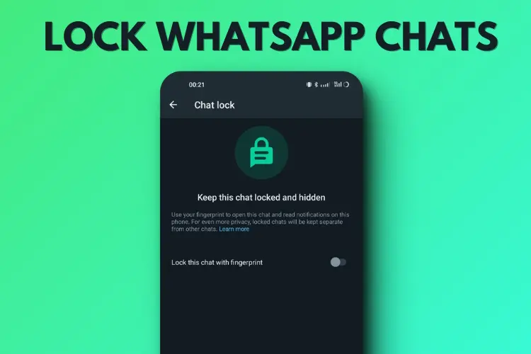 whatsapp chat lock