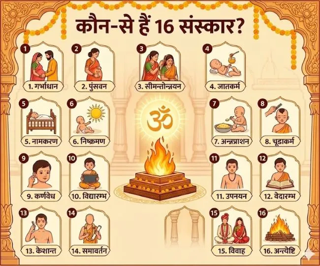 Aie Janen Jeevan Ke 16 Sanskaron Ke Baare Men Www.thehindi.in