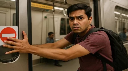 Delhi Metro Gate Blocking Fine Dmrc Rules And Regulation Www.thehindi.in
