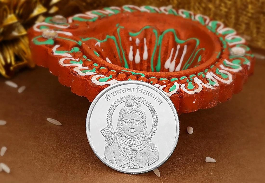 Ram Mandir Silver Souvenir Coins Issue By Finance Minister Nirmala Sitharaman Www.thehindi.in