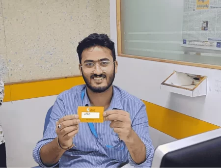 द हिन्दी’ टीम ने केनरा बैंक, पटेल नगर